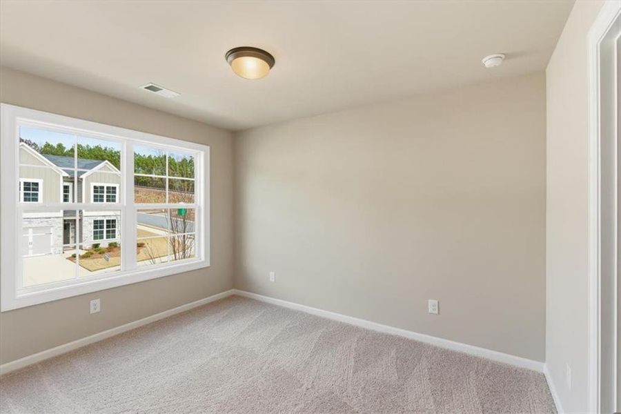 Spacious, unfurnished interior of a new home in Lakeside at Great Sky, Canton (Image 26).