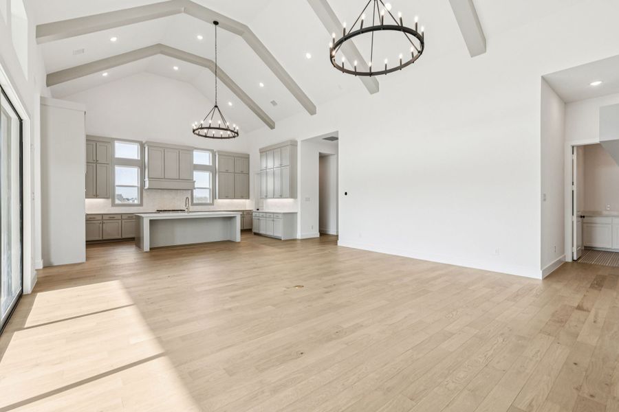 Representative unfurnished interior of a home built from the Chloe III by Southgate Homes in Windsong Ranch 71' Series, Prosper (Image 28).