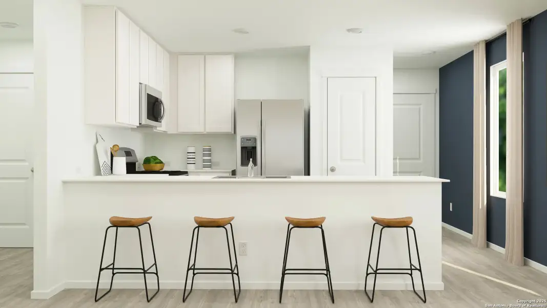 Furnished interior view inside a new home in Somerset Meadows, San Antonio (Image 23).