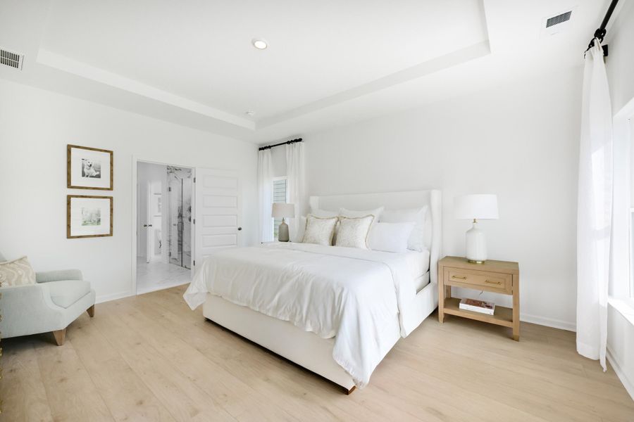 Furnished interior view inside a new home in Horizons at Carnes Crossroads | 55+, Summerville (Image 4).