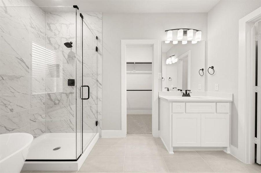 Furnished interior view inside a new home in Llano Springs, Fort Worth (Image 13).