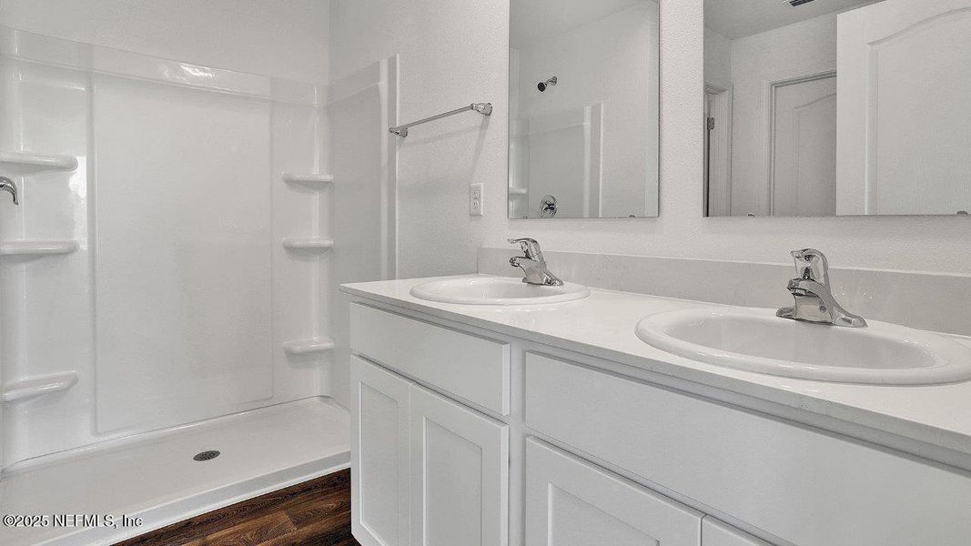 Furnished interior view inside a new home in The Arbors, Jacksonville (Image 6). Furnished interior view inside a new home in The Arbors, Jacksonville (Image 6).