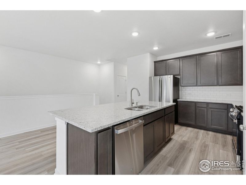 Furnished interior view inside a new home in , Loveland (Image 9).