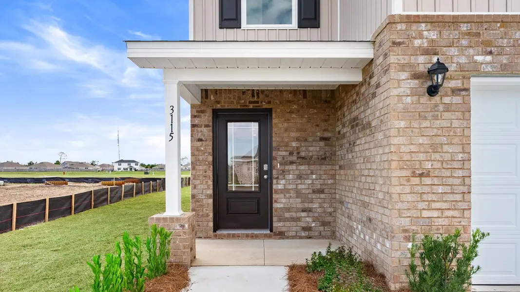 Exterior details and patio area of a home in Hodges Bayou Plantation, Panama City (Image 3). Exterior details and patio area of a home in Hodges Bayou Plantation, Panama City (Image 3).