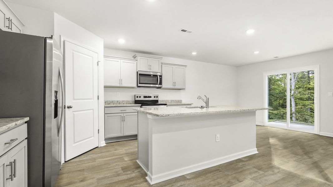 Furnished interior view inside a new home in Mount Hope Estates, Winston-Salem (Image 3). Furnished interior view inside a new home in Mount Hope Estates, Winston-Salem (Image 3).
