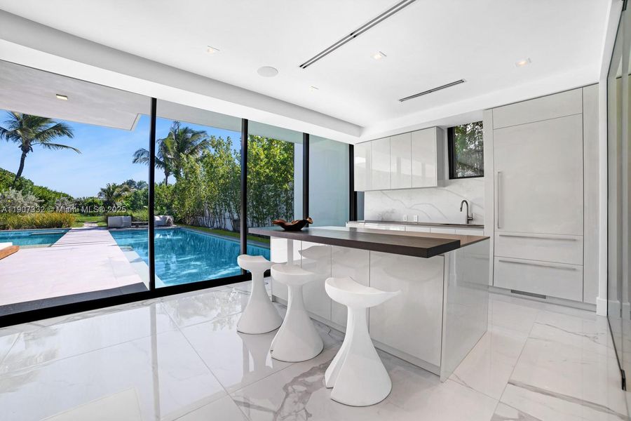 Furnished interior view inside a new home in , Miami Beach (Image 12). Furnished interior view inside a new home in , Miami Beach (Image 12).