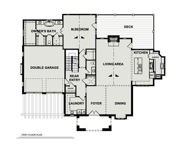 2D floor plan layout of this home in , Acworth, GA (Image 4).