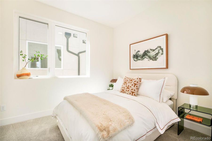 Furnished interior view inside a new home in , Denver (Image 12). Furnished interior view inside a new home in , Denver (Image 12).