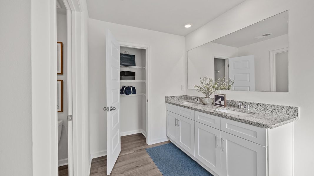 Furnished interior view inside a new home in Wrenfield at Chanticleer, North Augusta (Image 21).