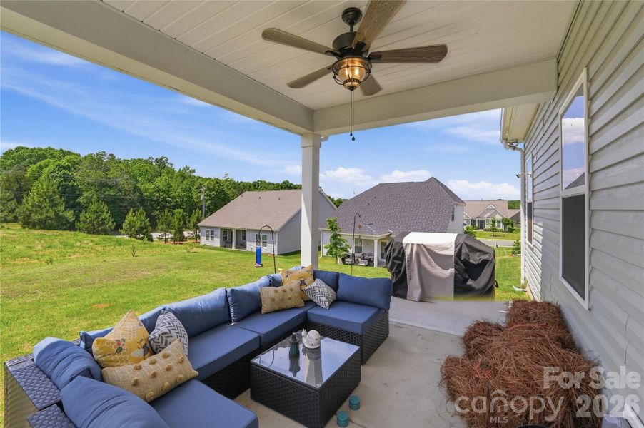 Exterior details and patio area of a home in , Rock Hill (Image 22).