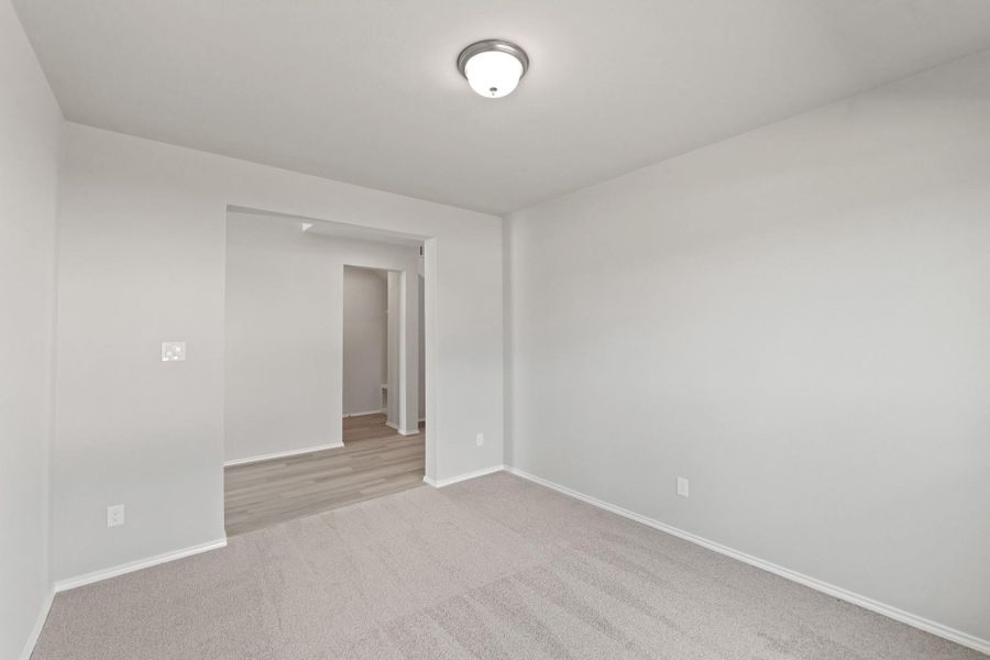 Spacious, unfurnished interior of a new home in The Trails, New Caney (Image 37). Spacious, unfurnished interior of a new home in The Trails, New Caney (Image 37).