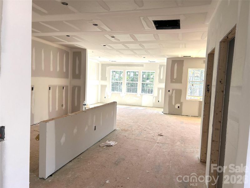 In-progress construction of a new home in Roselyn, Lancaster, SC (Image 4).