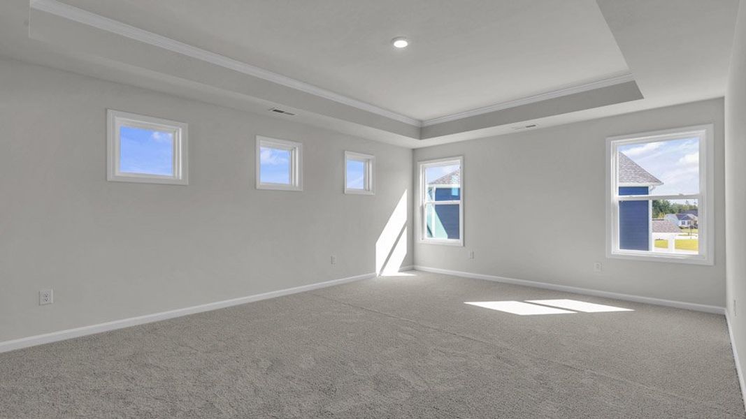 Spacious, unfurnished interior of a new home in Horton Park, Apex (Image 13).