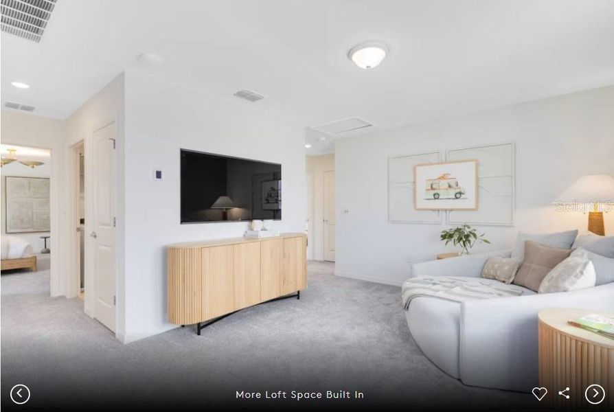 Furnished interior view inside a new home in SeaFlower, Bradenton (Image 10).