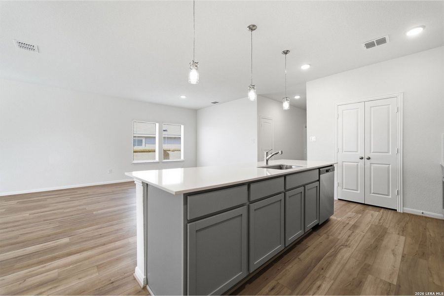 Furnished interior view inside a new home in Cloud Country, New Braunfels (Image 8).