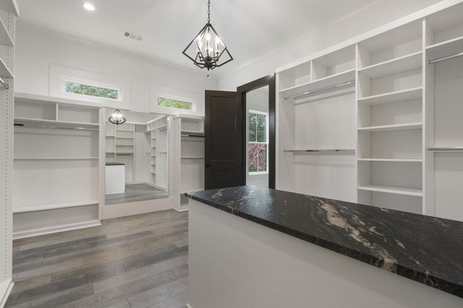 Furnished interior view inside a new home in , Buford (Image 31).
