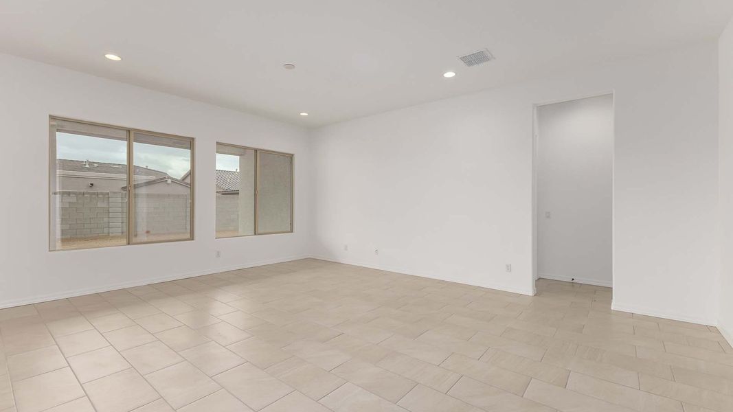 Furnished interior view inside a new home in Arroyo Seco - Hacienda, Buckeye (Image 7).