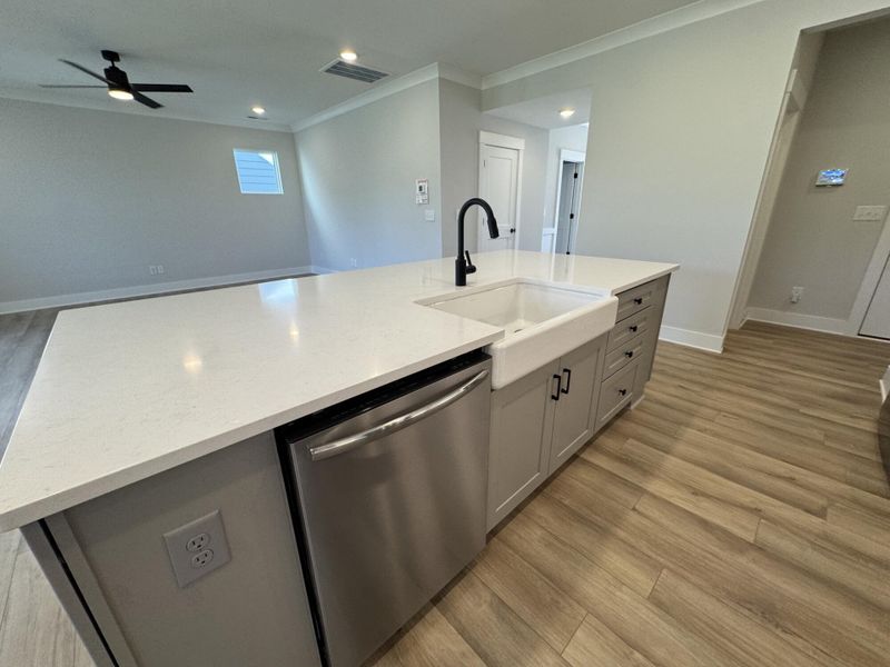 Close-up of interior finishes inside a home in The Meadows at Laurelbrook, Sherrills Ford (Image 10).