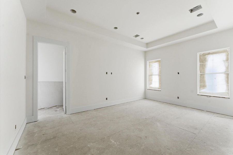 Second floor game room or flex space.