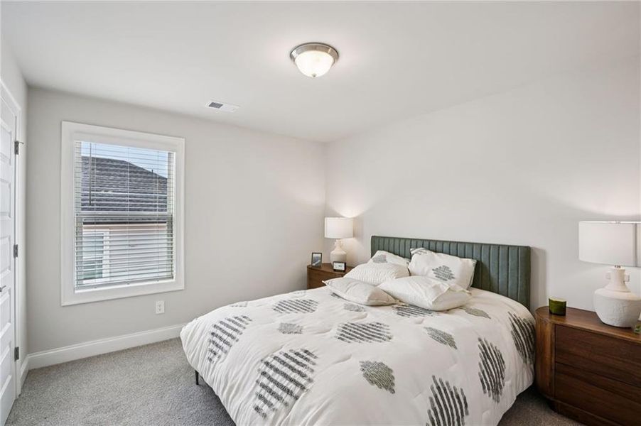 Furnished interior view inside a new home in Hemingway - Reserve Series, Cumming (Image 38).