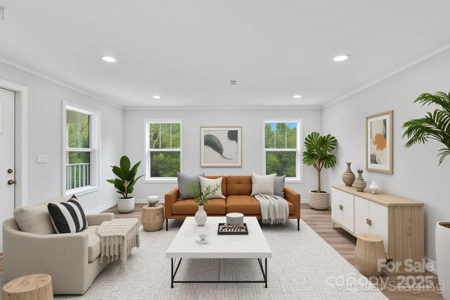 Furnished interior view inside a new home in , Burnsville (Image 5).