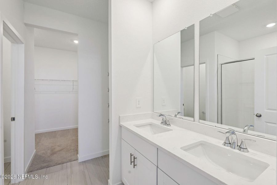 Furnished interior view inside a new home in Lakes at Bella Lago - Signature Series, Green Cove Springs (Image 5).