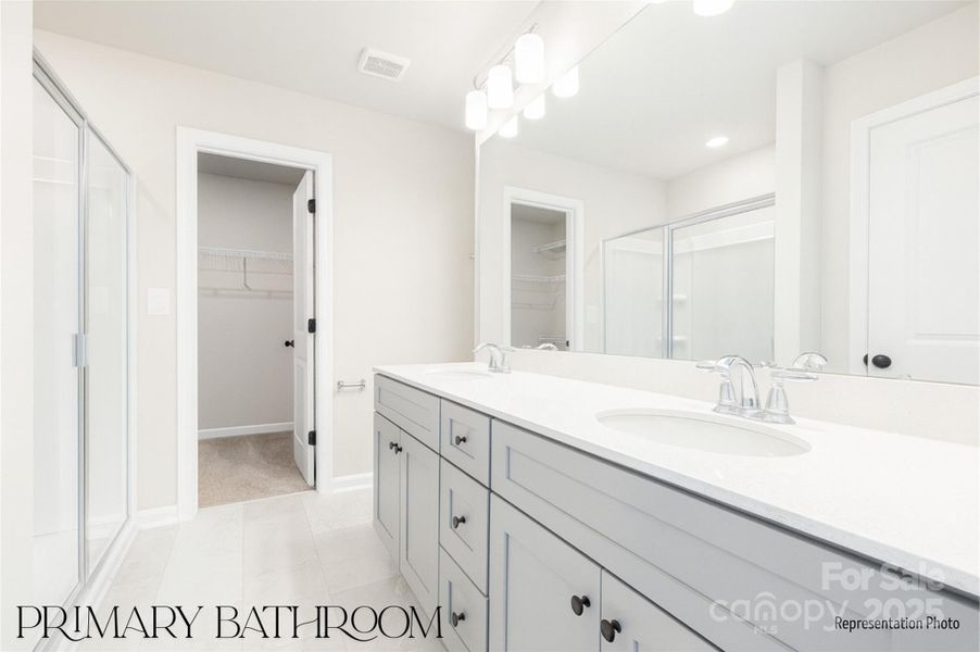 Furnished interior view inside a new home in , Charlotte (Image 4).