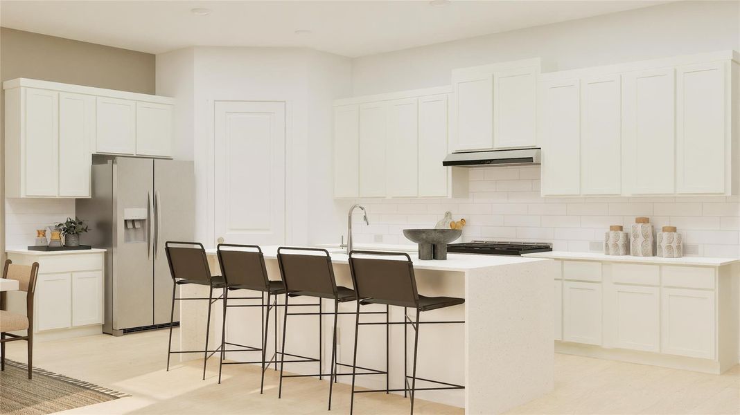 Furnished interior view inside a new home in The Highlands, Porter (Image 8). Furnished interior view inside a new home in The Highlands, Porter (Image 8).