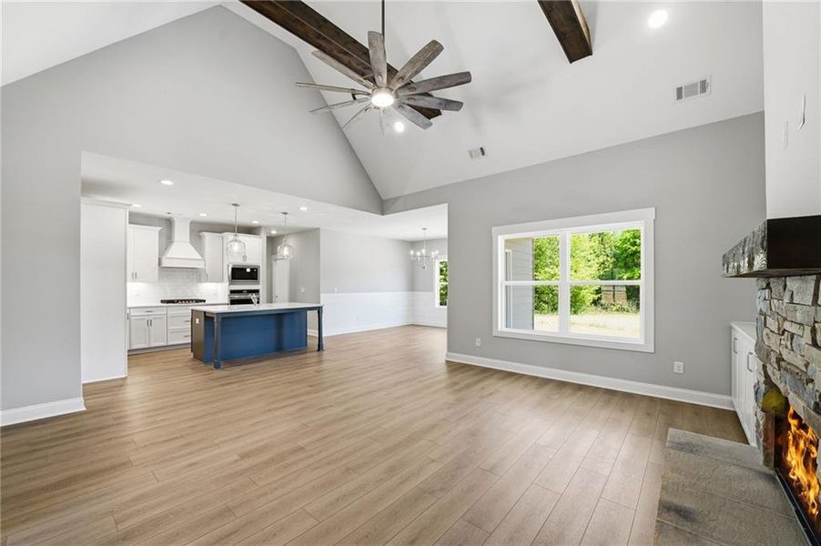 Spacious, unfurnished interior of a new home in , Monroe (Image 32).