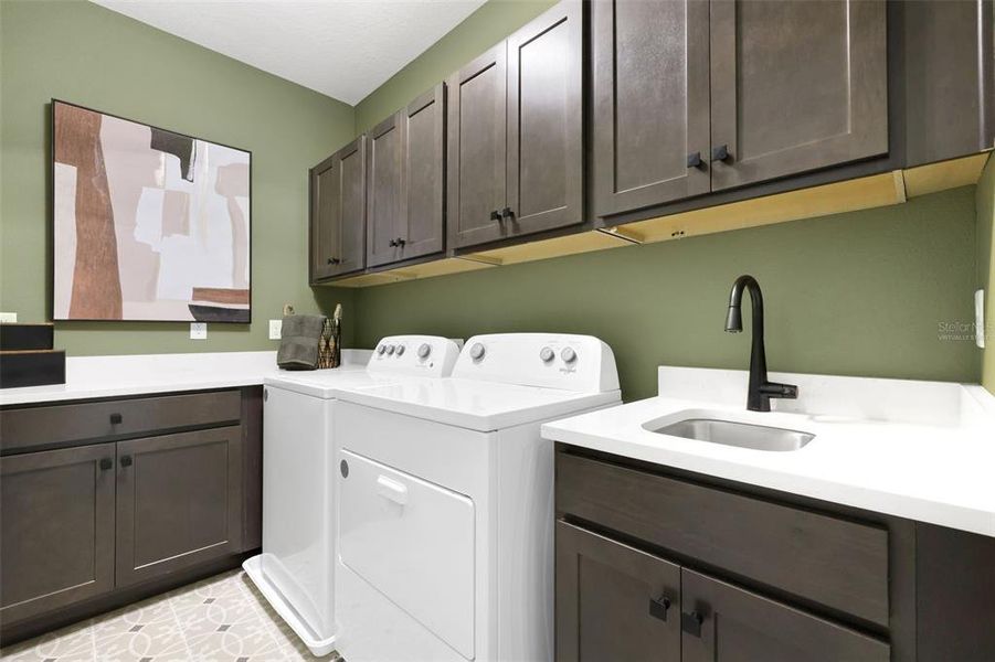 Furnished interior view inside a new home in Crossroads at Kelly Park, Apopka (Image 17).