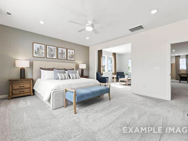 Furnished interior view inside a new home in Montrose, Aberdeen (Image 25).