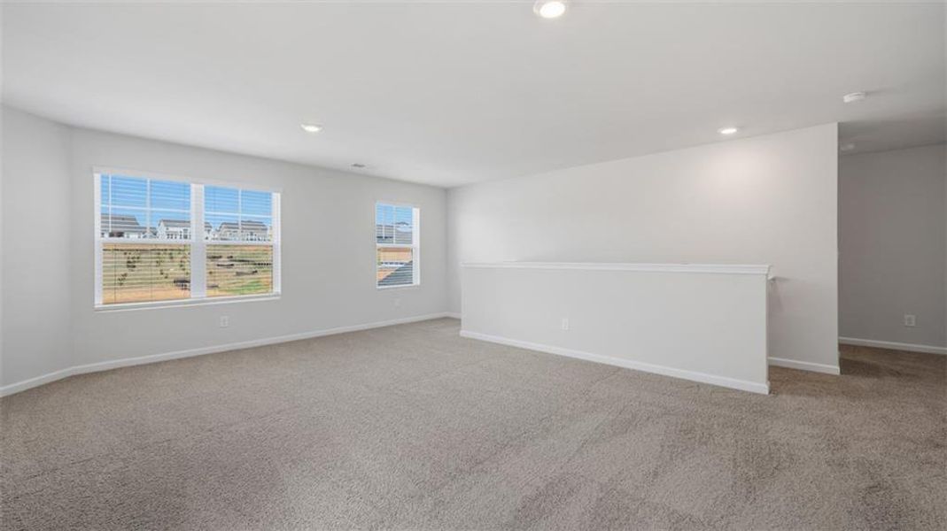 Spacious, unfurnished interior of a new home in Twin Lakes, Hoschton (Image 25). Spacious, unfurnished interior of a new home in Twin Lakes, Hoschton (Image 25).