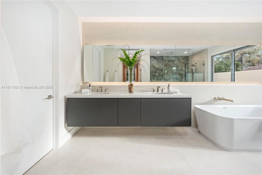 Furnished interior view inside a new home in , Miami (Image 44). Furnished interior view inside a new home in , Miami (Image 44).