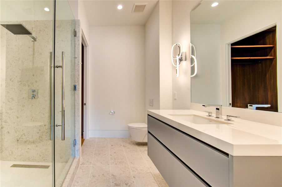 Furnished interior view inside a new home in , Houston (Image 27).