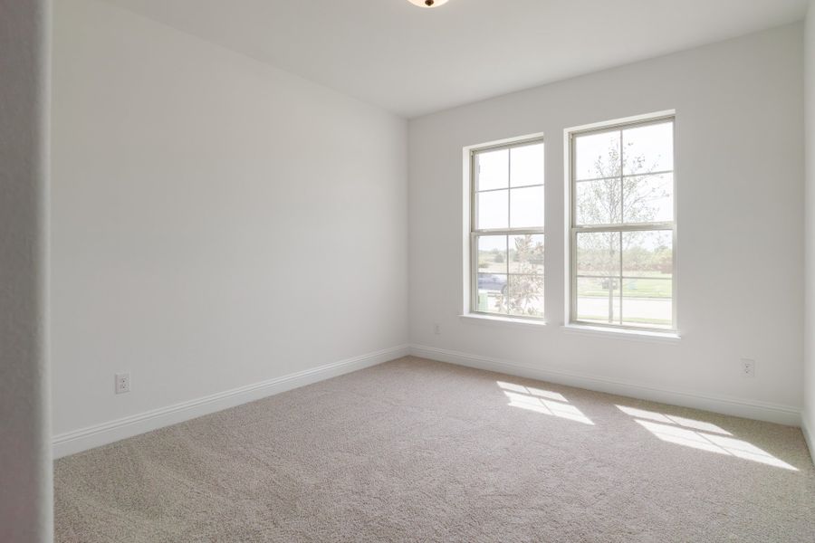 Spacious, unfurnished interior of a new home in Lovers Landing, Forney (Image 22).