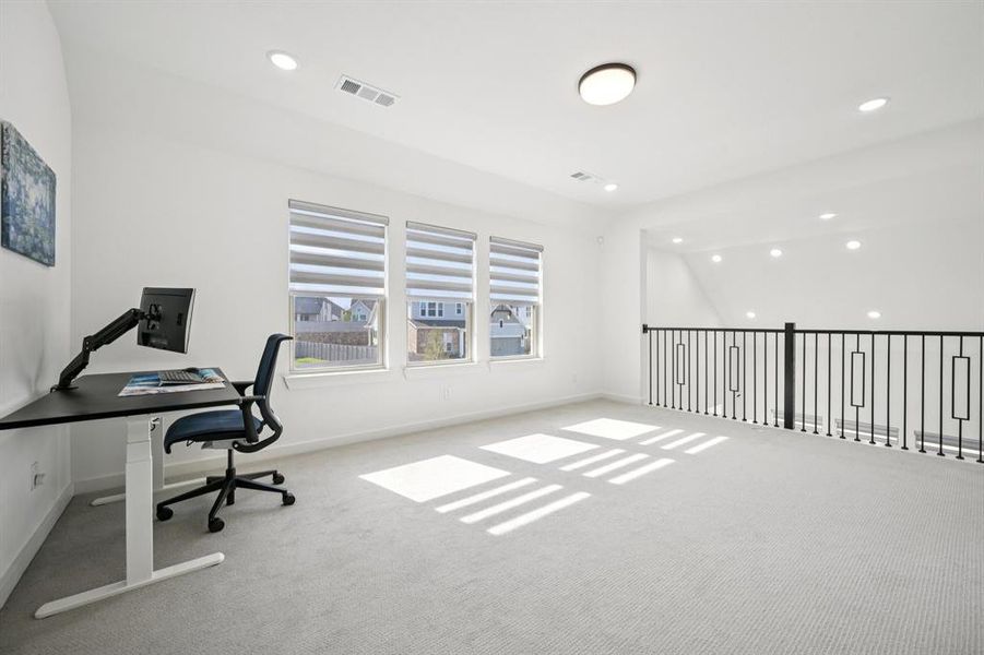 Furnished interior view inside a new home in , McKinney (Image 12).