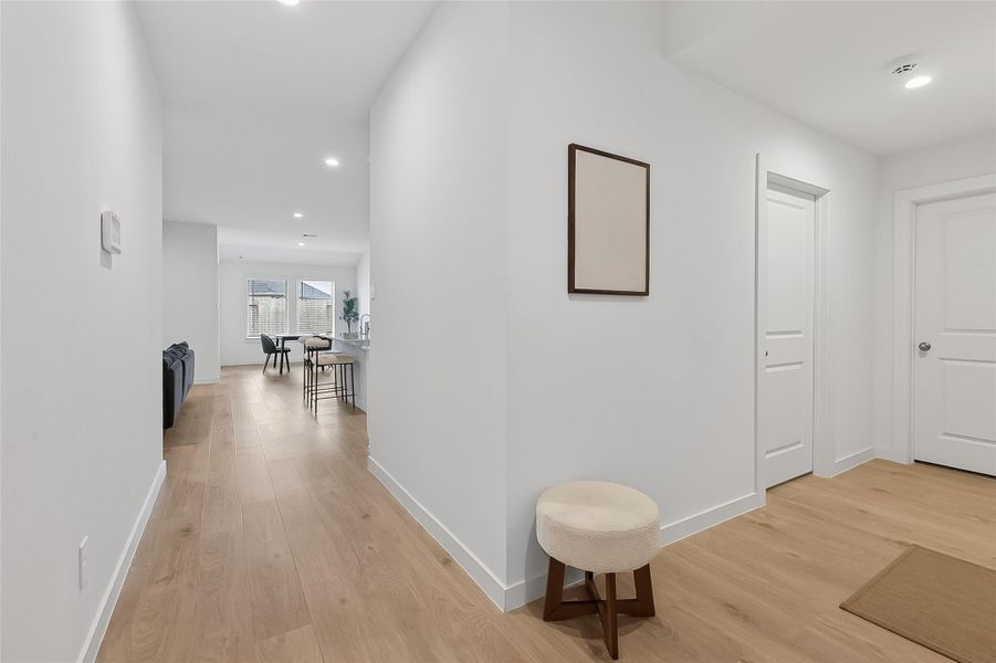 Furnished interior view inside a new home in , Fulshear (Image 4).