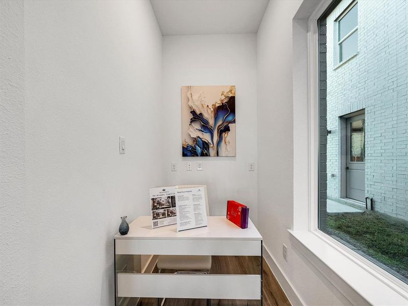 Furnished interior view inside a new home in Royal Court, Little Elm (Image 36).