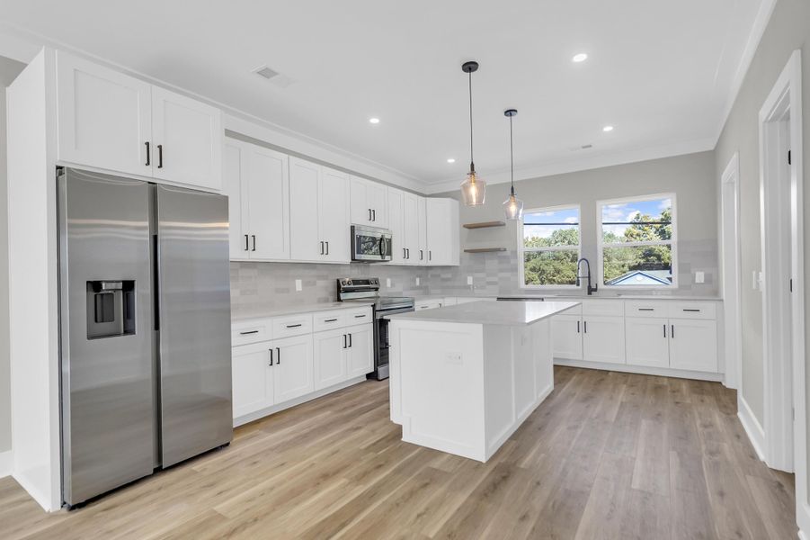 Furnished interior view inside a new home in , North Charleston (Image 7).