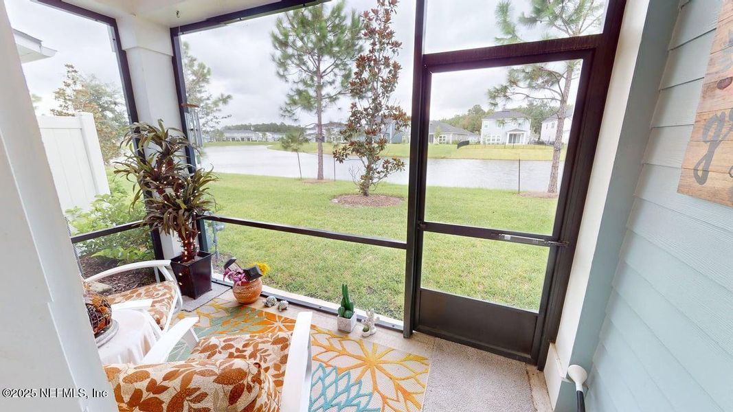 Furnished interior view inside a new home in , Jacksonville (Image 27).