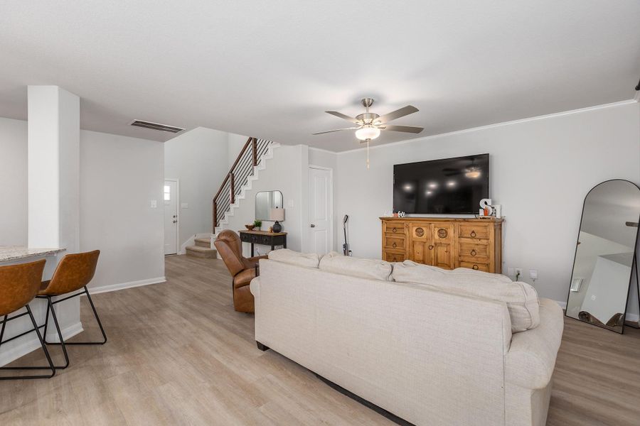 Furnished interior view inside a new home in The Villages at Westpointe, Dayton (Image 9).
