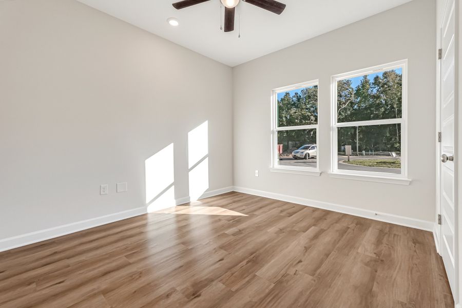Spacious, unfurnished interior of a new home in Live Oak Cottages, Freeport (Image 35). Spacious, unfurnished interior of a new home in Live Oak Cottages, Freeport (Image 35).