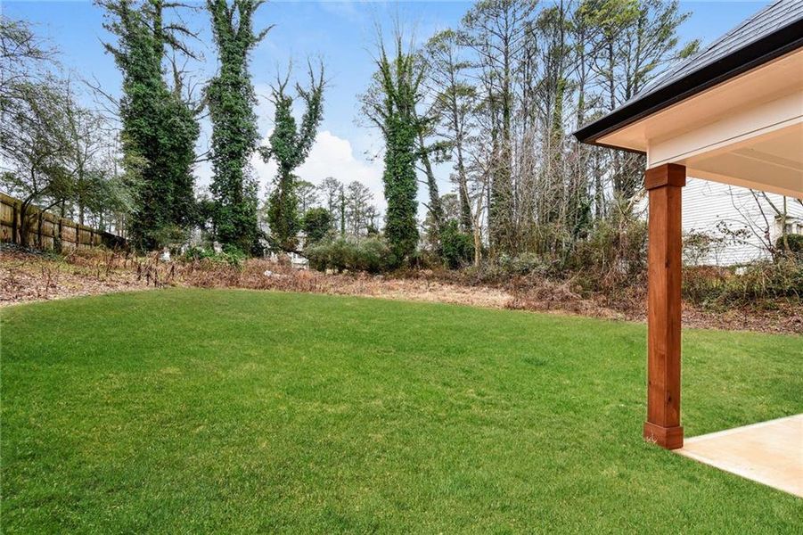 Exterior details and patio area of a home in , Lilburn (Image 20). Exterior details and patio area of a home in , Lilburn (Image 20).