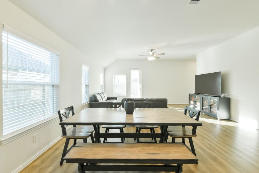 Furnished interior view inside a new home in Oakwood Estates, Waller (Image 19).