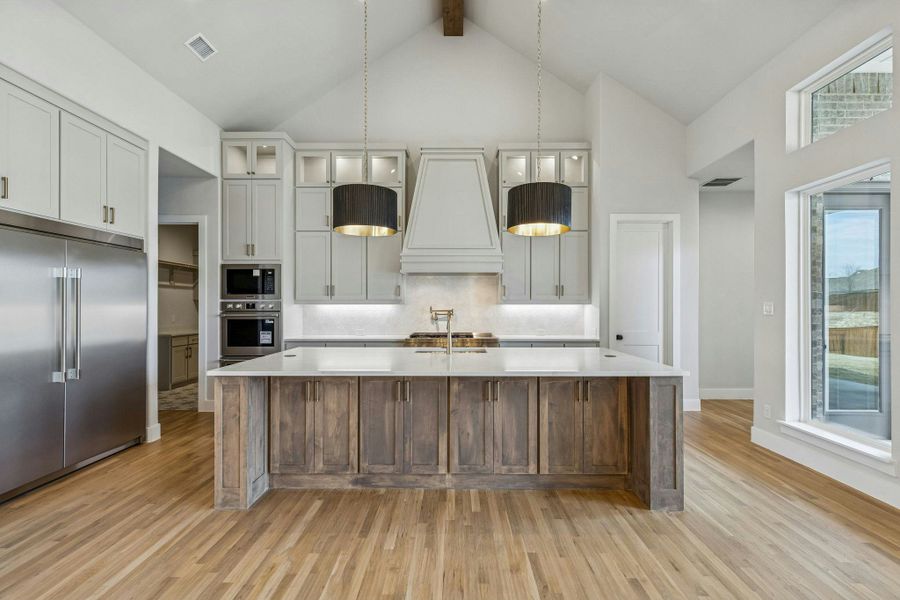 Furnished interior view inside a new home in The Vines, Haslet (Image 6).
