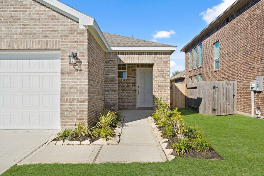 Exterior details and patio area of a home in Riverwood Ranch, Angleton (Image 3). Exterior details and patio area of a home in Riverwood Ranch, Angleton (Image 3).