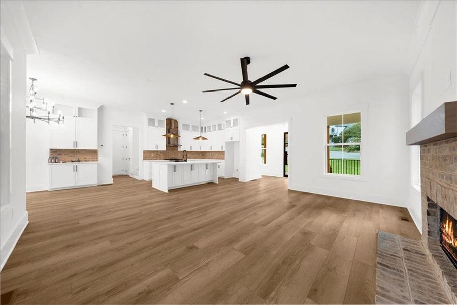 Spacious, unfurnished interior of a new home in , Woodstock (Image 61). Spacious, unfurnished interior of a new home in , Woodstock (Image 61).