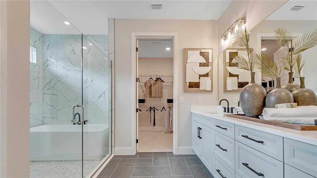 Furnished interior view inside a new home in Cresswind DeLand, Deland (Image 24). Furnished interior view inside a new home in Cresswind DeLand, Deland (Image 24).