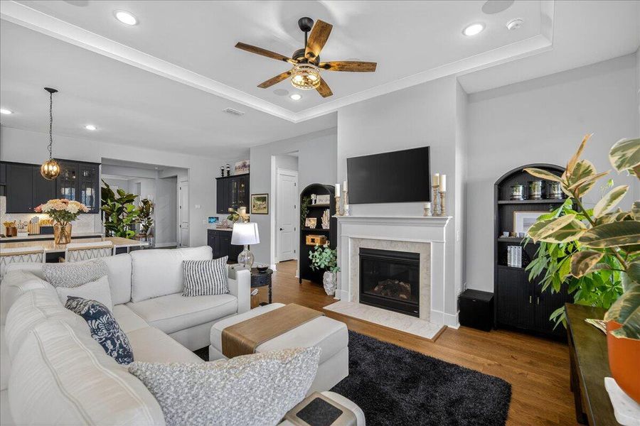 Furnished interior view inside a new home in , Summerville (Image 20).