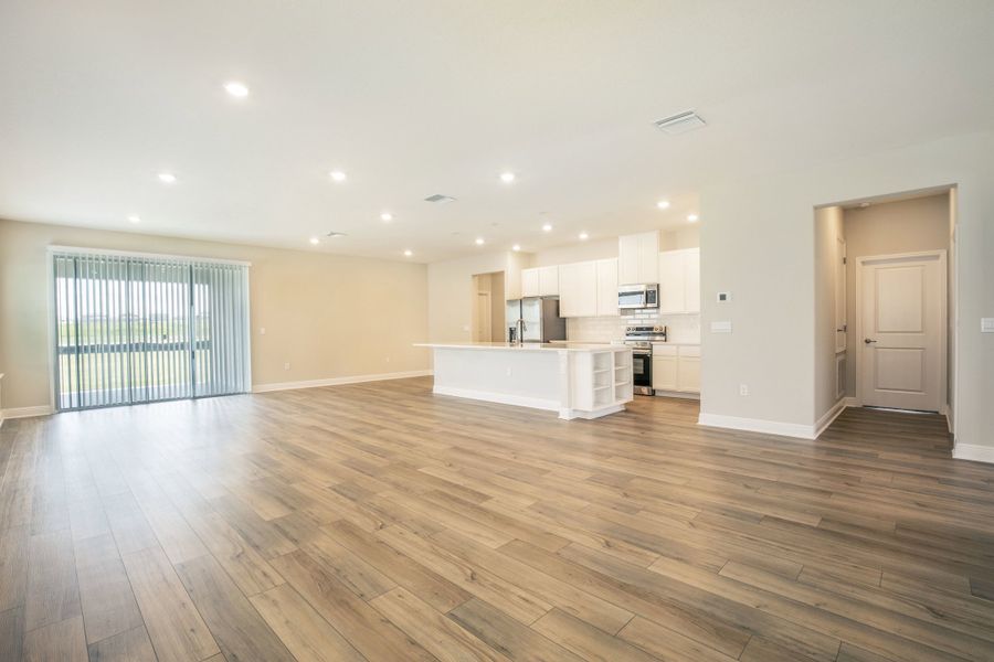 Representative unfurnished interior of a home built from the Harmony by Maronda Homes in Brookshire Green, Kingsland (Image 10). Representative unfurnished interior of a home built from the Harmony by Maronda Homes in Brookshire Green, Kingsland (Image 10).